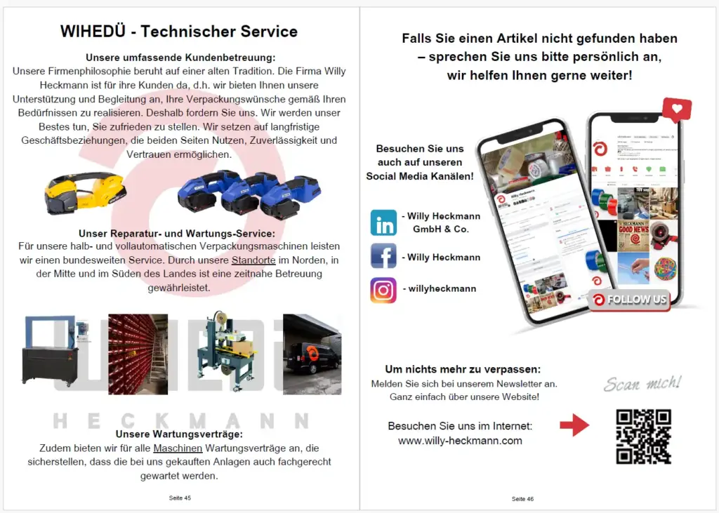 Der neue Industrie-Katalog 2025 ist da! Willy Heckmann neuer Industriekatalog 2025