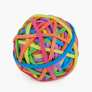 Gummiringe und Gummibänder bunter Gummibandball Kategorie Gummibänder