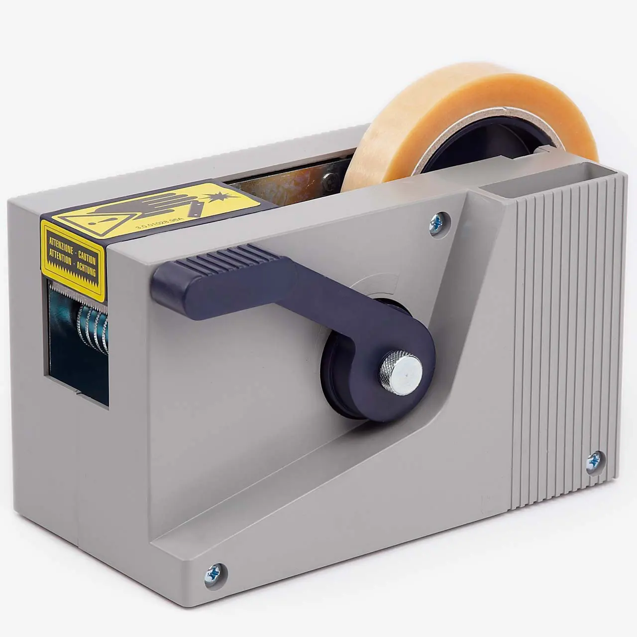 Klebefilm- & Tischabroller WIHE-lux Streifengeber SL 1 grau-schwarz Art. 590.927
