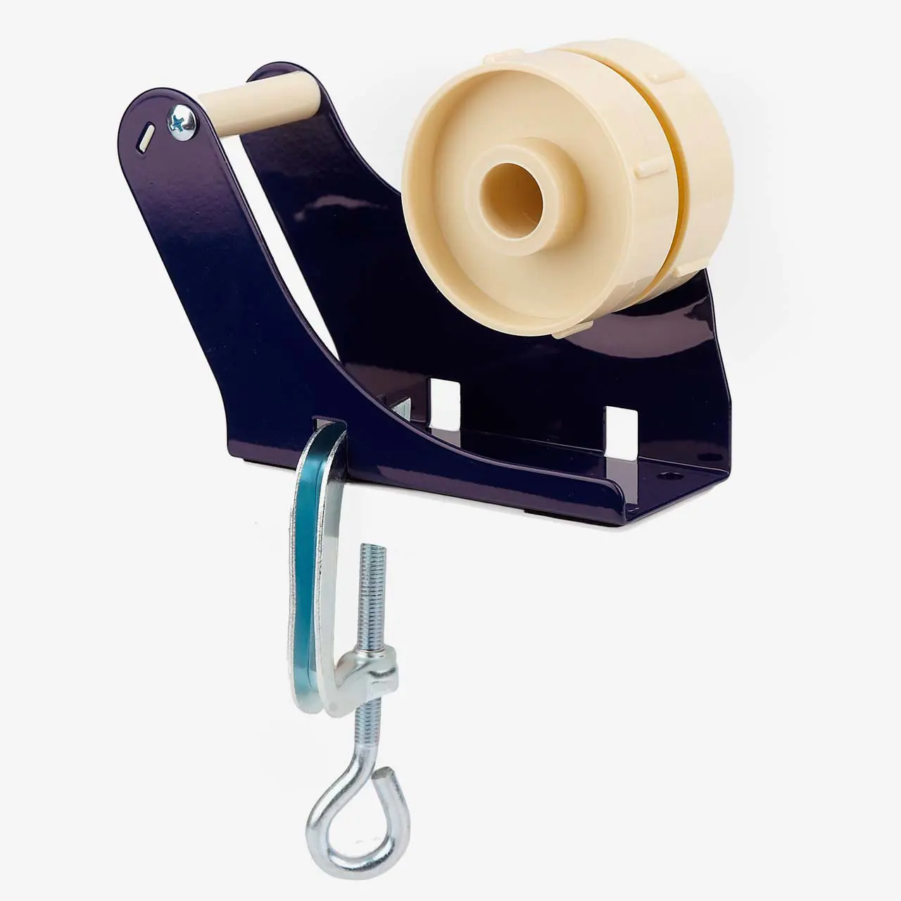 Klebefilm- & Tischabroller WIHE-lux Tischabrollgerät mit Tischzwinge B3 TC schwarz-beige Art. 590.945